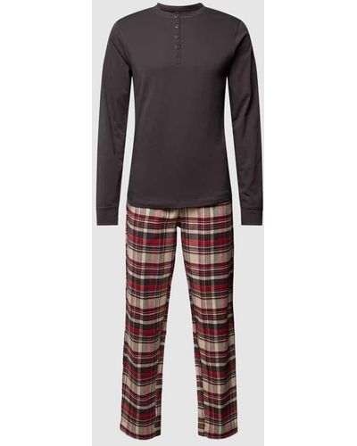 Jockey Pyjama aus Baumwolle - Mehrfarbig
