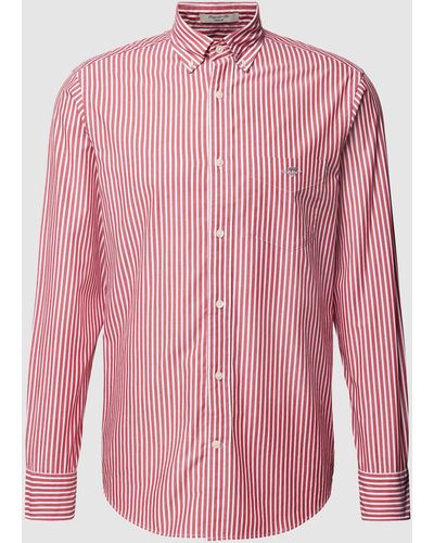 GANT Regular Fit Vrijetijdsoverhemd - Roze