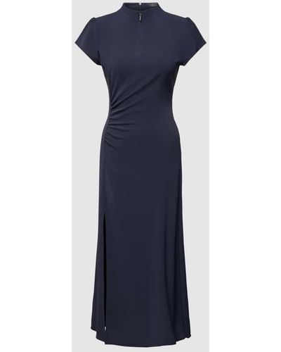 Armani Exchange Kleid mit Rüschen - Blau