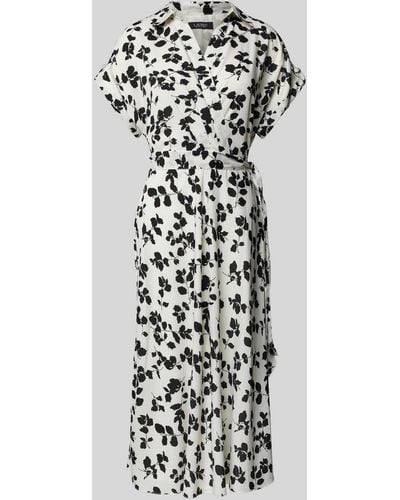 Lauren by Ralph Lauren Midi-jurk Met Bloemenmotief - Wit