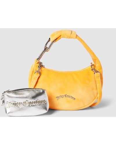 Juicy Couture Handtasche mit Label-Detail Modell 'BLOSSOM' - Mettallic