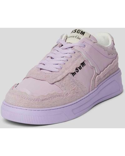 MSGM Sneaker im Used-Look - Pink