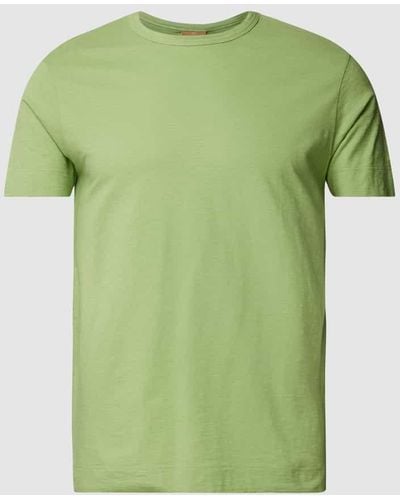 Mos Mosh T-Shirt aus Baumwolle mit Rundhalsausschnitt Modell 'Jack' - Grün