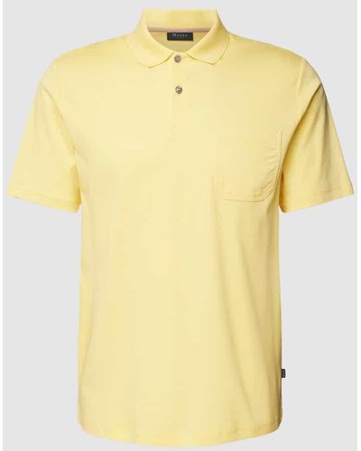 maerz muenchen T-Shirt mit Knopfleiste - Gelb