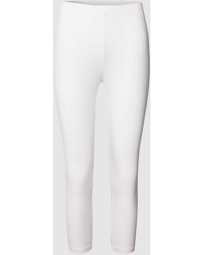 Betty Barclay Leggings mit elastischem Bund - Weiß