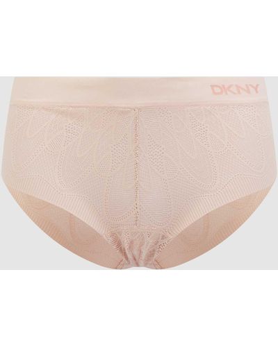DKNY Panty aus Spitze - Weiß