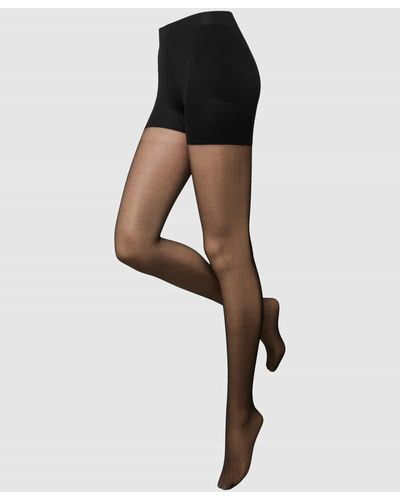 Magic Bodyfashion Strumpfhose mit Shape-Effekt Modell 'SPECTACULAR LEGS' - Schwarz