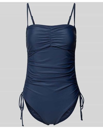 Barts Badeanzug mit seitlichen Schnürungen Modell 'Kelli' - Blau
