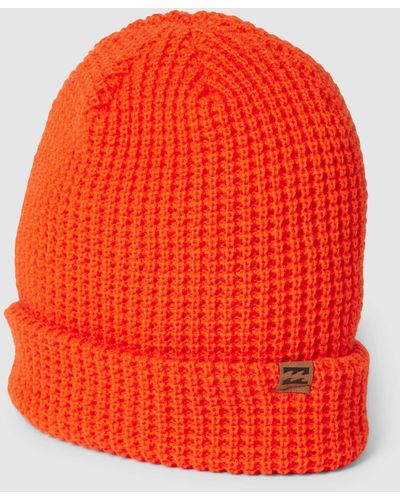 Billabong Beanie Met Labelpatch - Oranje