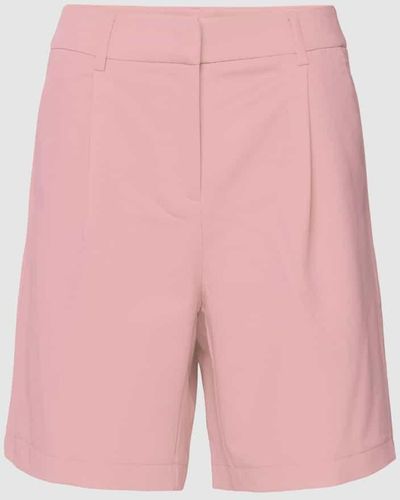 Vero Moda Shorts mit Reißverschluss Modell 'ZELDA' - Pink