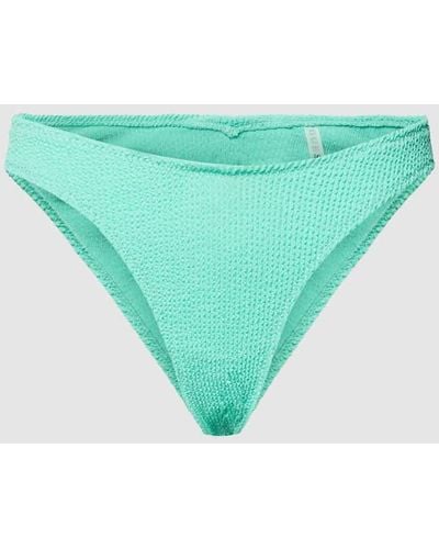 Guess Bikini-Slip mit Label-Detail Modell 'BRAZILIAN' - Grün