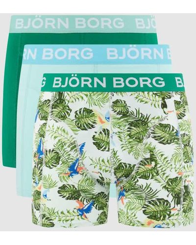 Björn Borg Trunks im 2er-Pack - Grün