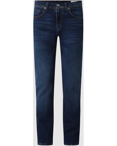 Baldessarini Tapered Fit Jeans Met Stretch, Model 'jayden' - Blauw