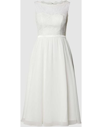 Luxuar Brautkleid mit Spitze - Weiß