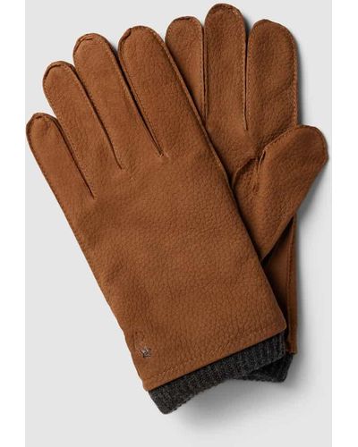 Polo Ralph Lauren Handschuhe aus Leder - Braun