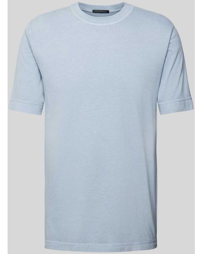 DRYKORN T-Shirt mit Rundhalsausschnitt Modell 'RAPHAEL' - Blau