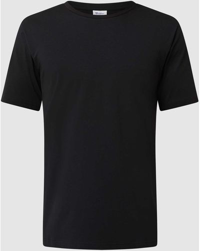 Schiesser T-shirt Met Ronde Hals - Zwart