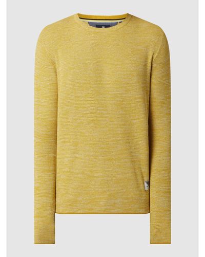 Lerros Pullover aus Baumwolle - Gelb