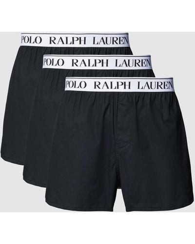 Polo Ralph Lauren Boxershort Met Logomotief - Zwart