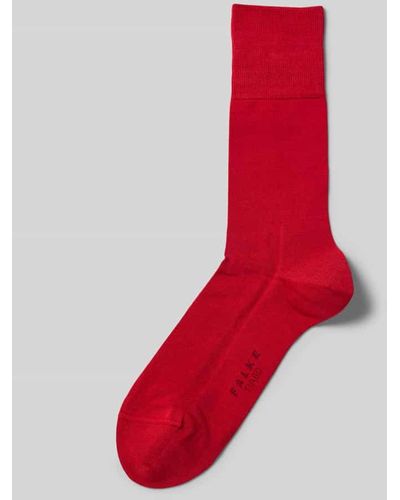 FALKE Socken in melierter Optik - Rot