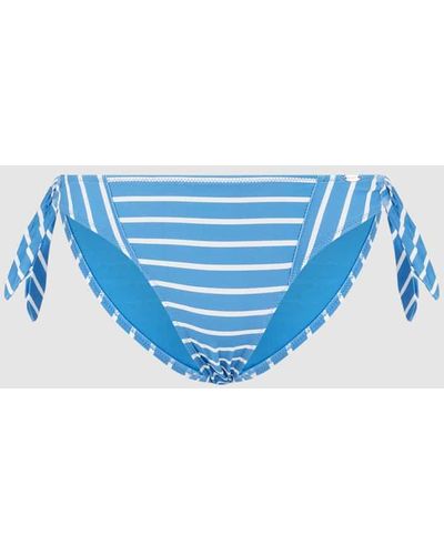 SKINY Bikini-Hose mit Streifenmuster - Blau