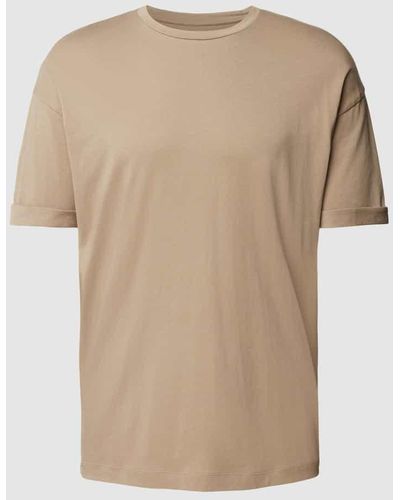 DRYKORN T-Shirt mit überschnittenen Schultern Modell 'THILO' - Natur