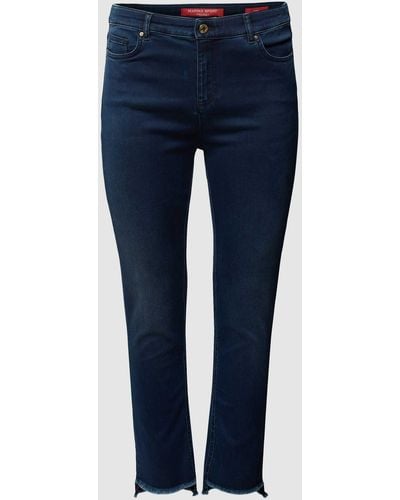 Marina Rinaldi Plus Size Slim Fit Jeans - Blauw