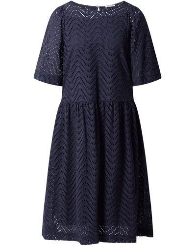 Seidensticker Kleid aus Lochspitze - Blau