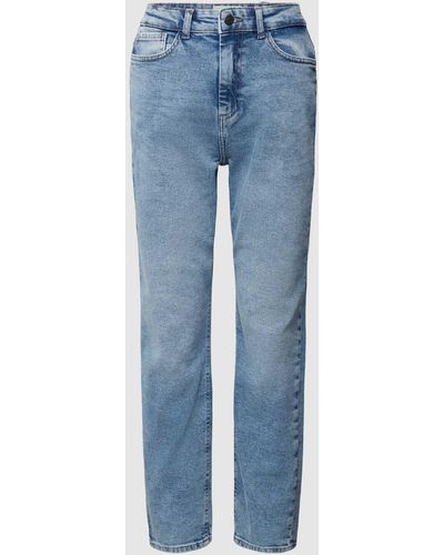 Noisy May Slim Fit Jeans im 5-Pocket-Design Modell 'MONI' - Blau