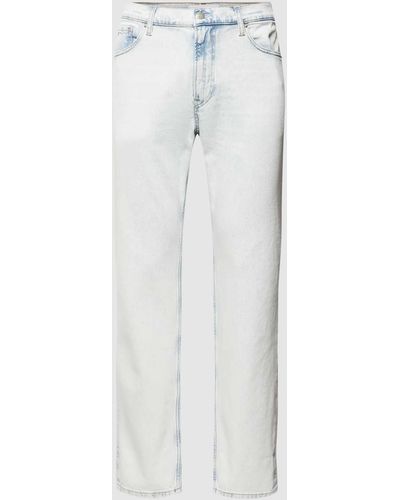 Calvin Klein Jeans im 5-Pocket-Design Modell 'DAD JEAN' - Weiß