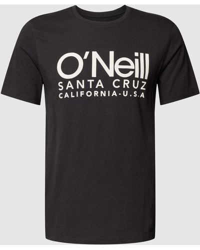 O'neill Sportswear T-shirt Met Logoprint - Zwart