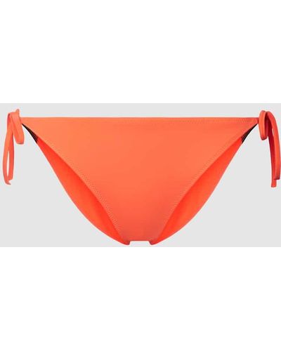 Calvin Klein Bikini-Slip mit Schnürung - Orange