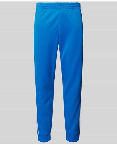 adidas Originals Sweatpants mit Logo-Stitching - Blau