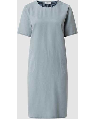 BLONDE No. 8 Kleid aus Lyocell Modell 'Alos' - Blau