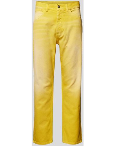 Marni Jeans im 5-Pocket-Design - Gelb