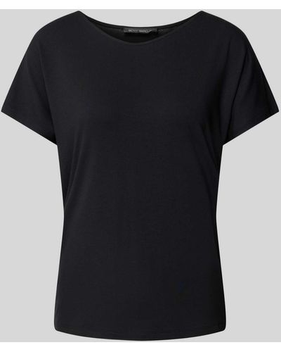 Betty Barclay T-Shirt mit Rundhalsausschnitt - Schwarz