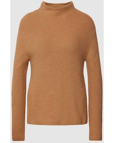 s.Oliver RED LABEL Strickpullover mit Turtleneck - Braun