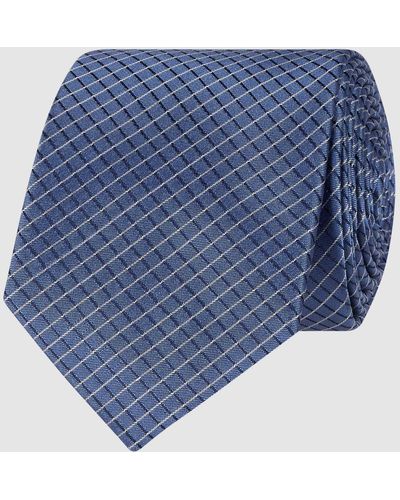Calvin Klein Krawatte aus Seide (6,5 cm) - Blau