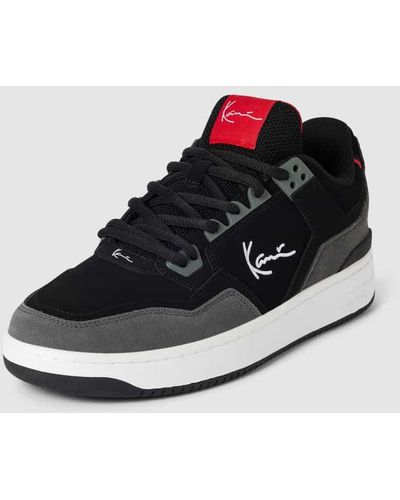 Karlkani Sneaker mit Label-Stitching Modell '89 Lxry' - Schwarz