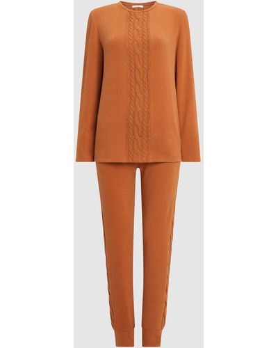 Chiara Fiorini Loungewear im Set - Orange