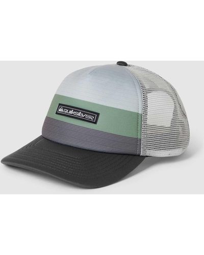 Quiksilver Trucker-pet Met Labelpatch - Grijs