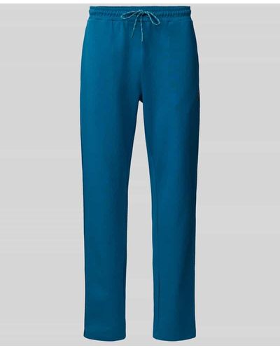 J.o.y. Regular Fit Sweatpants mit Tunnelzug - Blau