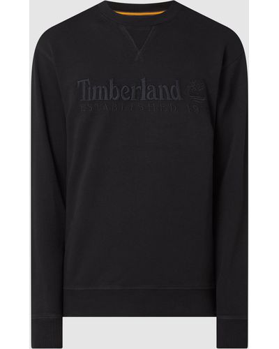 Timberland Sweatshirt Met Logo - Zwart