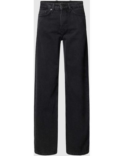 DRYKORN Baggy Fit Jeans im 5-Pocket-Design Modell 'MEDLEY' - Schwarz