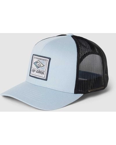 Rip Curl Trucker-pet Met Labelstitching - Blauw