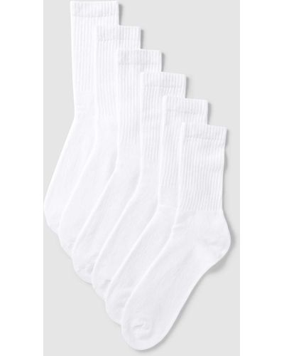 S.oliver Socken mit Stretch-Anteil im 3er-Pack - Weiß