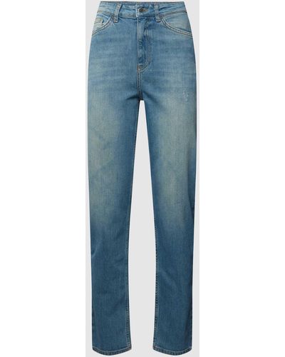 Emporio Armani Jeans Met Labelpatch - Blauw