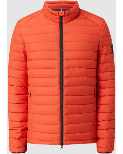 Ecoalf Steppjacke mit Stehkragen - Orange