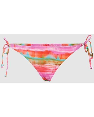 Banana Moon Bikini-Slip mit Allover-Muster Modell 'LINA MERIDA' - Pink