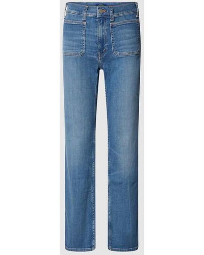 Polo Ralph Lauren Bootcut Jeans mit Eingrifftaschen Modell 'STANDARD' - Blau